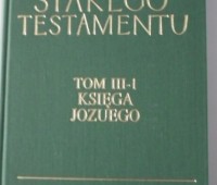 Pismo Święte Starego Testamentu, Tom III-1 Księga Jozuego  Tom III, część 1