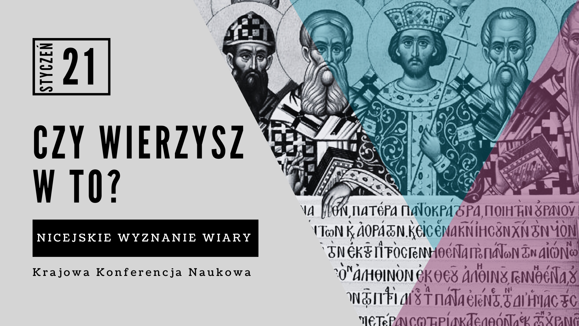 Konferencja poświęcona nicejskiemu wyznaniu wiary
