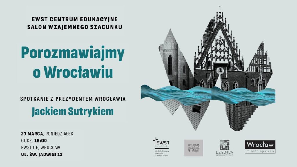 YouTube miniatura – Porozmawiajmy o Wrocławiu. Spotkanie z Jackiem Sutrykiem | MATW | Salon Wzajemnego Szacunku