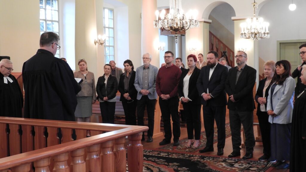 Modlitwa podczas Synodu Kościoła Ewangelicko-Reformowanego