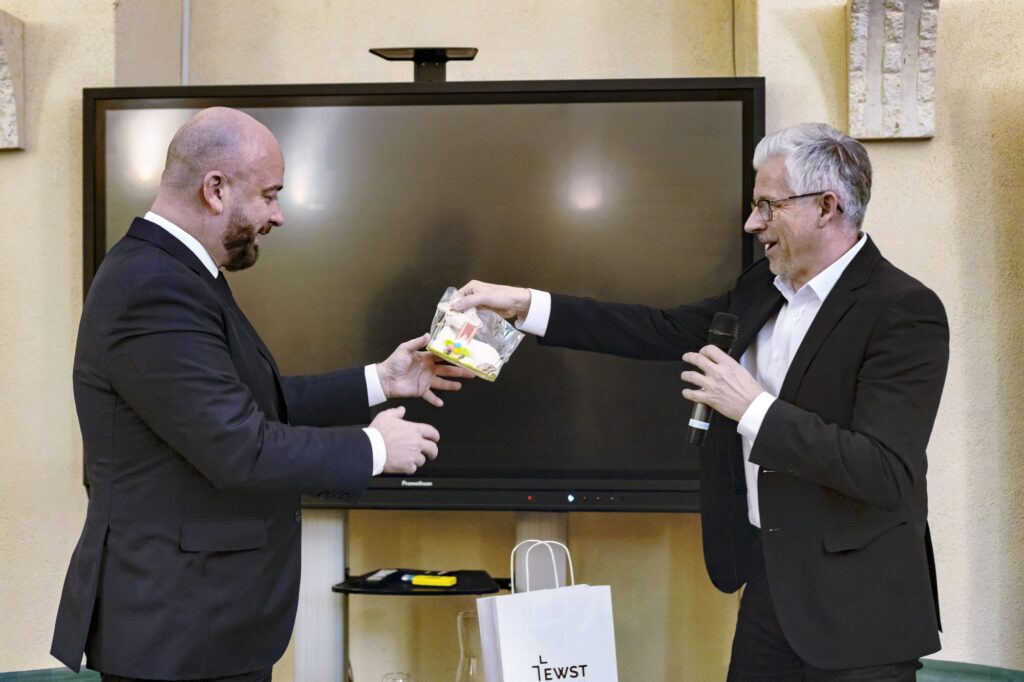 Spotkanie z prezydentem Wrocławia Jackiem Sutrykiem